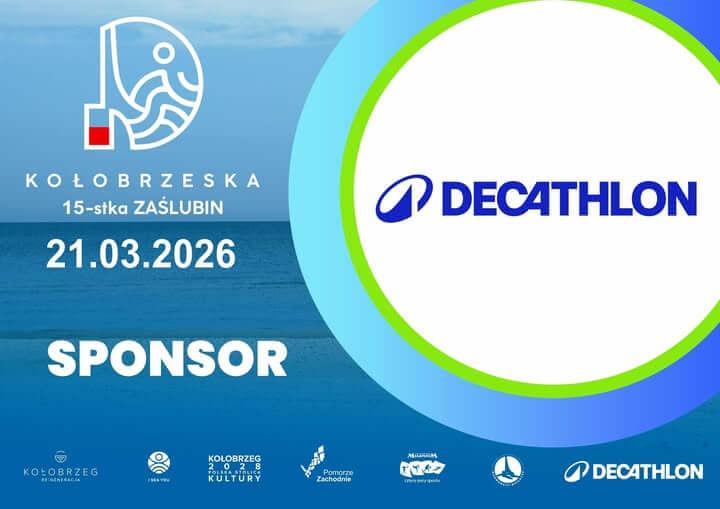 Decathlon ponownie wspiera Kołobrzeską 15-stkę Zaślubin